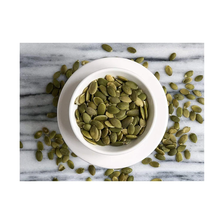 hulled shine skin snow white Organic pumpkin seeds kernels squash seeds