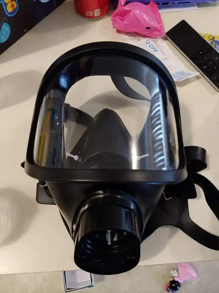 Wholesale Black MF14 Gas Mask Full Face Chemical Respirator Natural Rubber Filter Self-priming