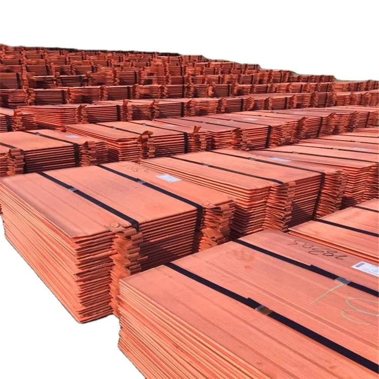 Catodos De Cobre 99.99% High quality Copper Cathode Grade A Electrolytic Copper Cathode 99.99% LME Copper Plate Price