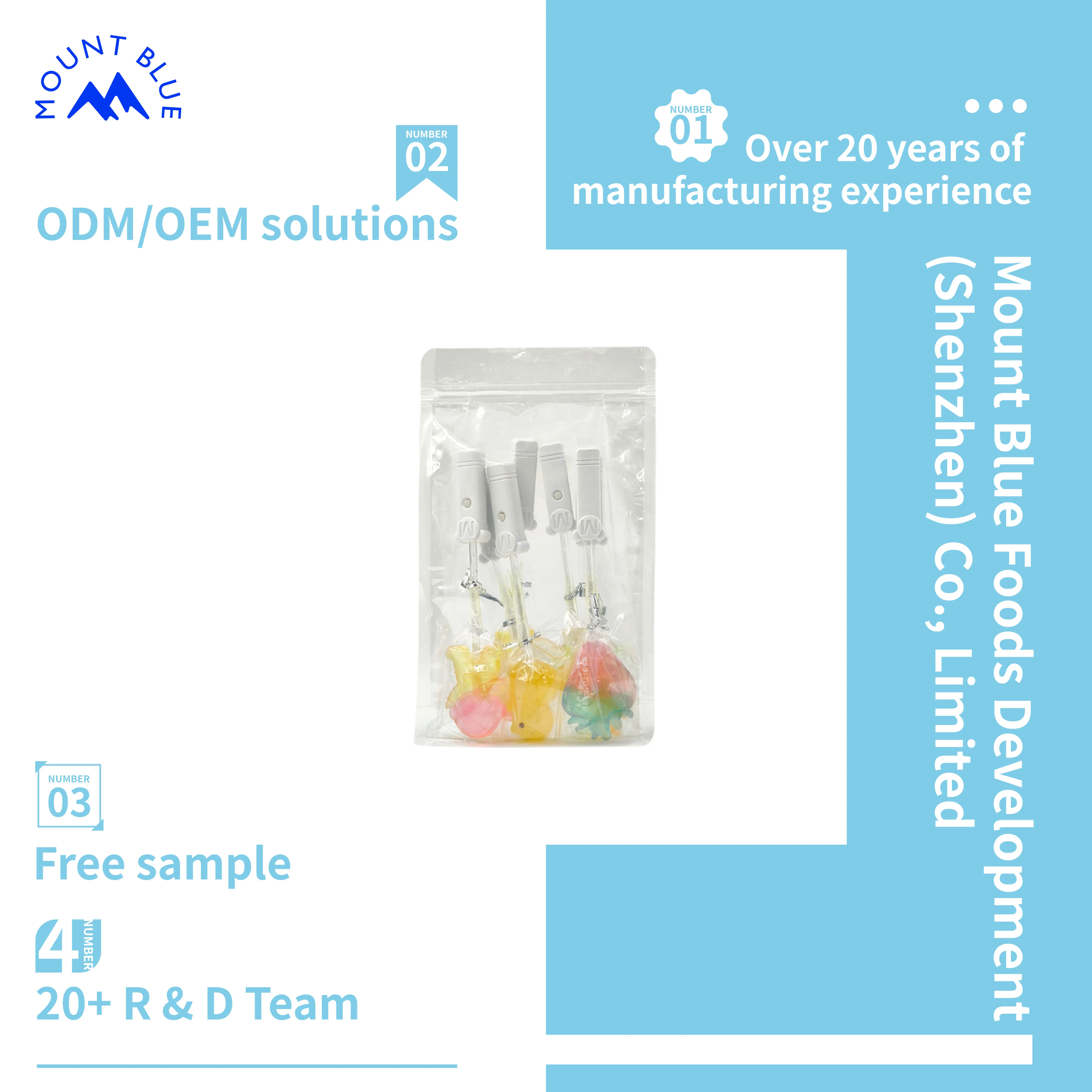 Best Factory Price for Delicious Hard Candy Custom Candy Lollipops