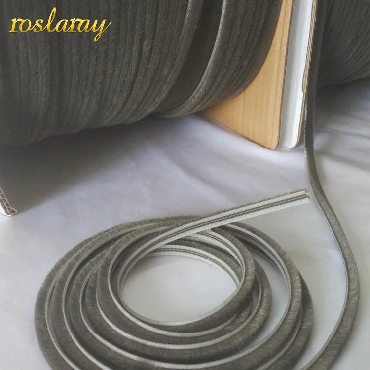 poly pile gasket window & door strip aluminum accessories for sliding door window Apposite weather stripping door seal strip