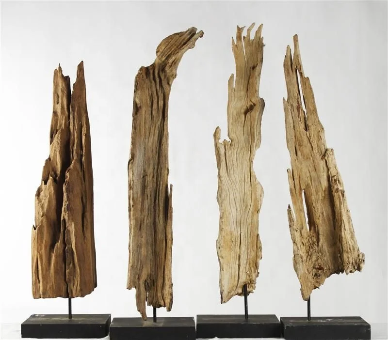 wholesale hotel farmhouse home living room bedside decorative driftwood design table lamps