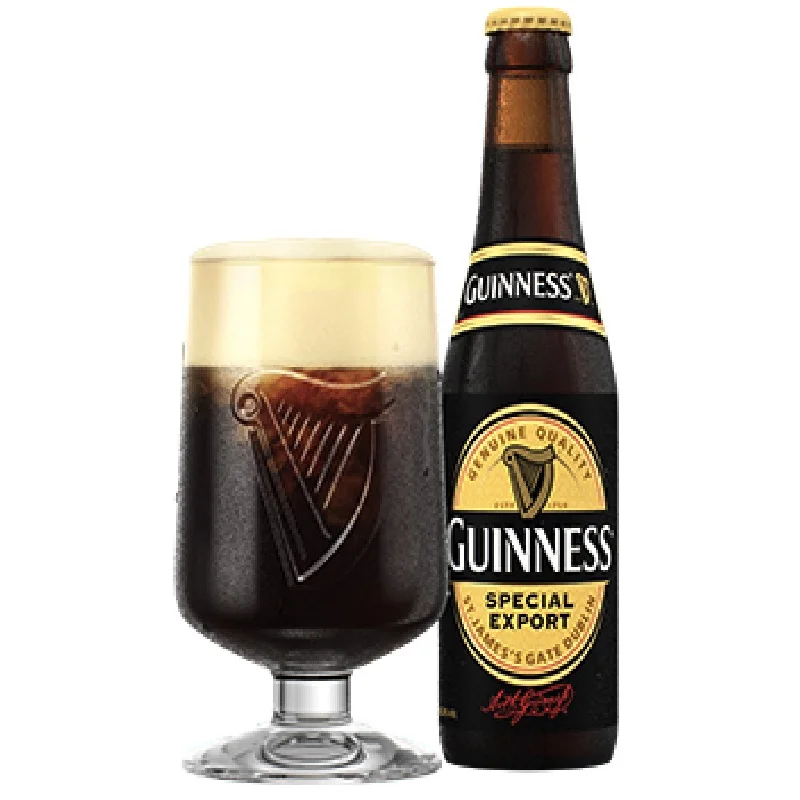 Специальное экспорт пива Guinness 0.33L оптом Guinness Extra Stout