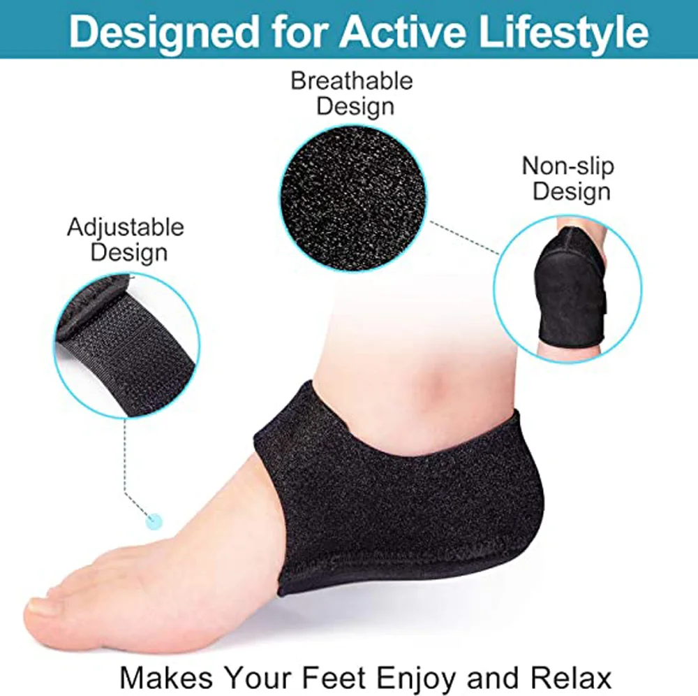 Dexam Heal Guard Under Socks Orthotic Insole Compression Wraps Flat Feet High Arches Support Brace Set