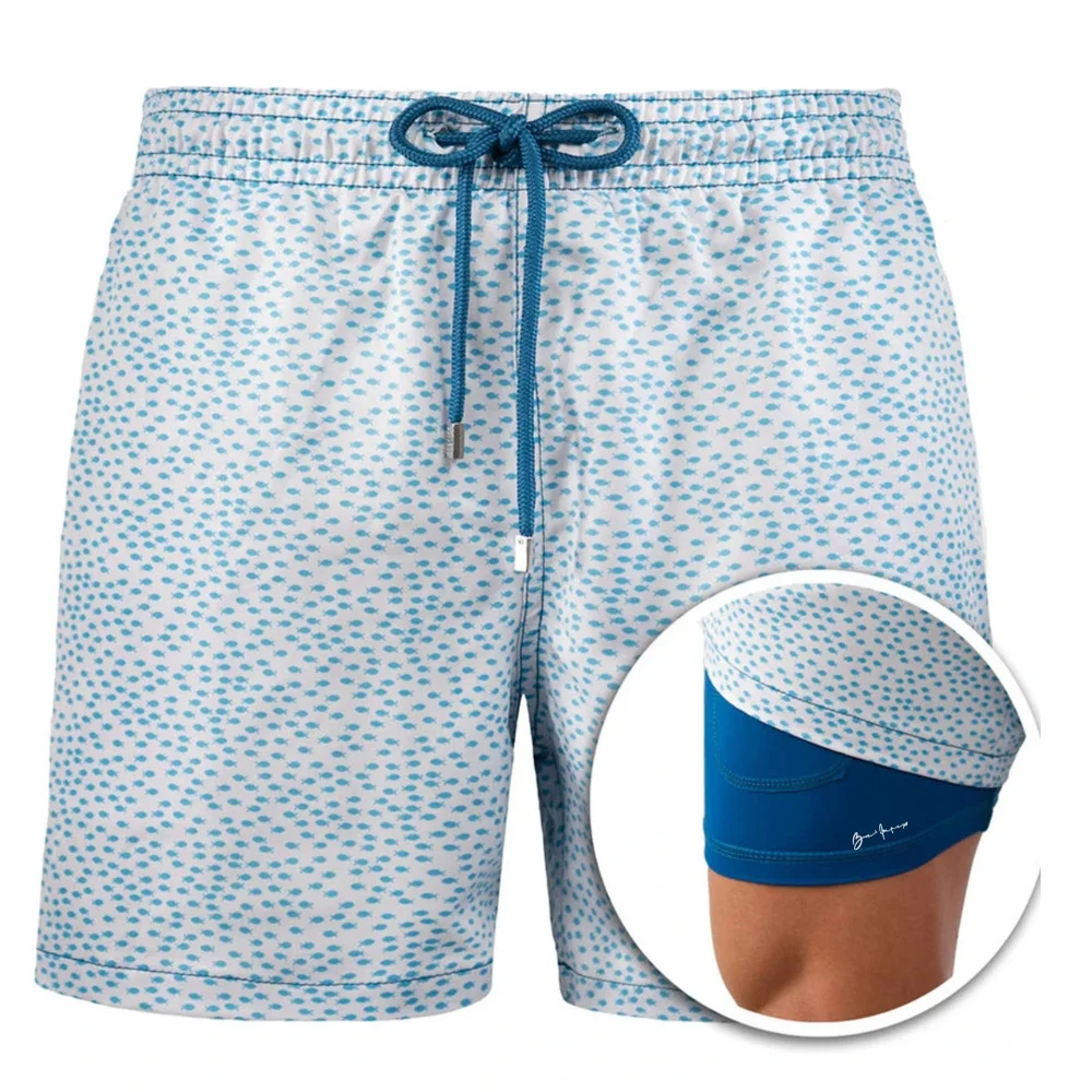 Multi color color board Fashion shorts for men summer beach surf printed shorts with various colors and sizes