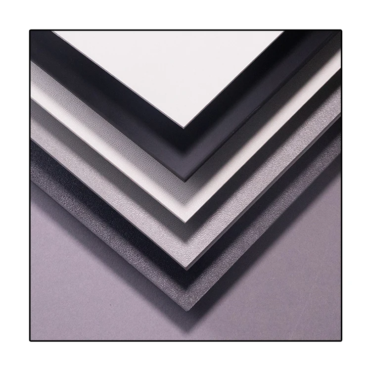 Huge Demand on Finest Quality Bulk Selling ABS Plastic Double Color Advertisement Boards Sheet at Least Price