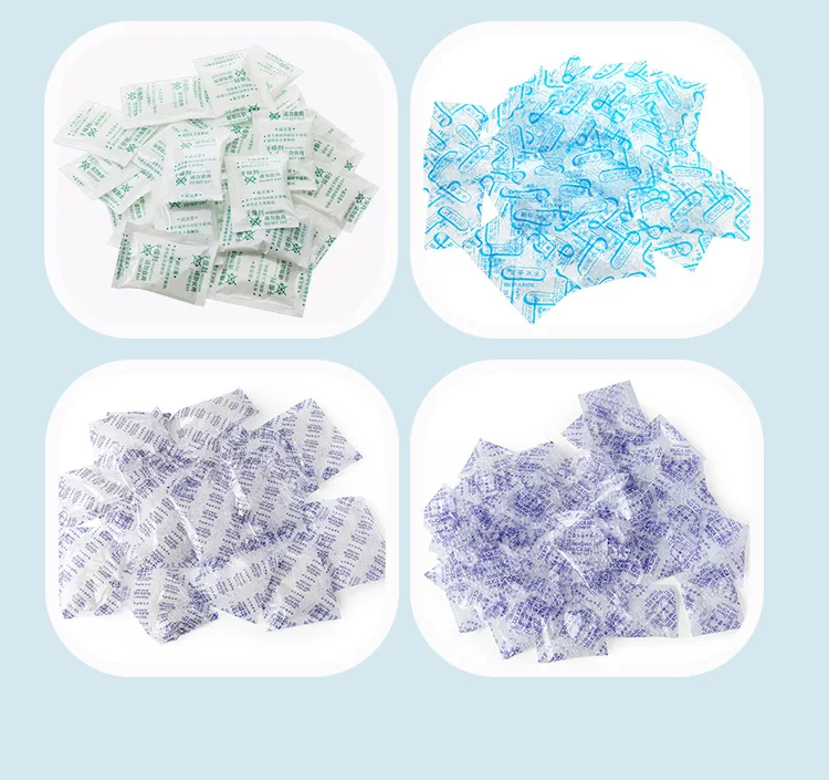 Super Dry Food Grade Water Absorbing 1g 2g 3g 5g Silica Gel Desiccant Packets for Food Storage  desiccant beads bulk