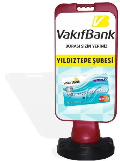 High Quality Plastic Stopper Swing Big Size Traffic Cone Plastic A Pano Advertising Plastic Pano Sidewalk Sign