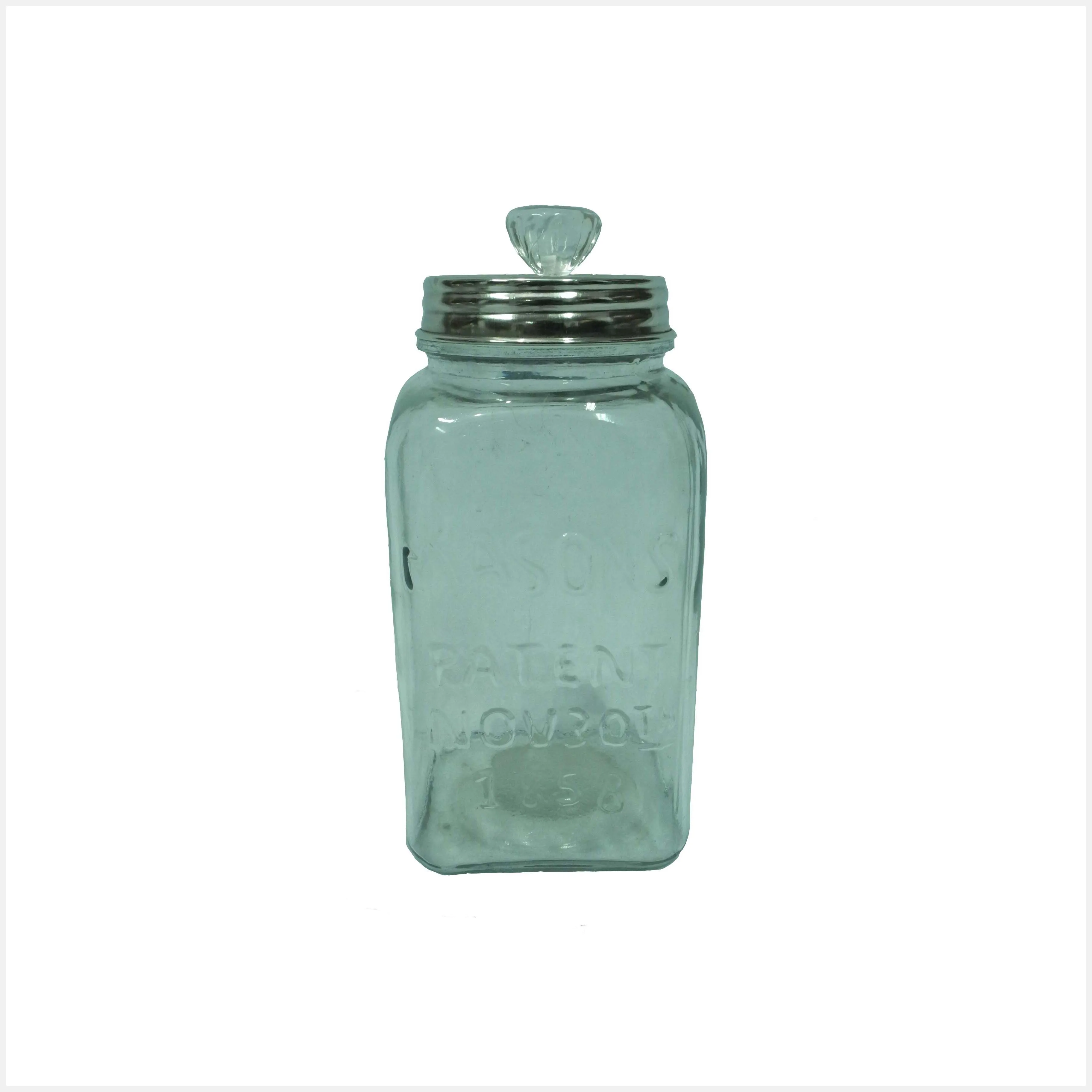 Top Trending  Spices Container and Fruit Glass Mason Jar Customized Size Glass Candy Container Mason Jar