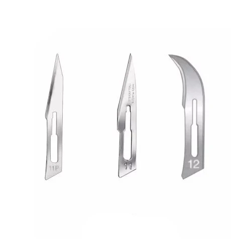 Хирургические лезвия оптом для использования в больницах дешевая цена стерильные одноразовые хирургические с ручкой