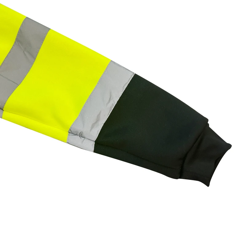 Hi Vis Yellow High Visibility Hoodie Breathable Construction Reflective Safety Work Wear fr Hoodies