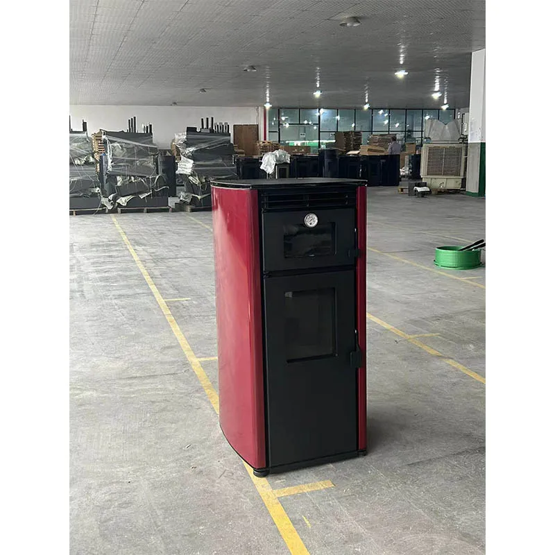 NEW style high quality wood burning pellet cooking with oven