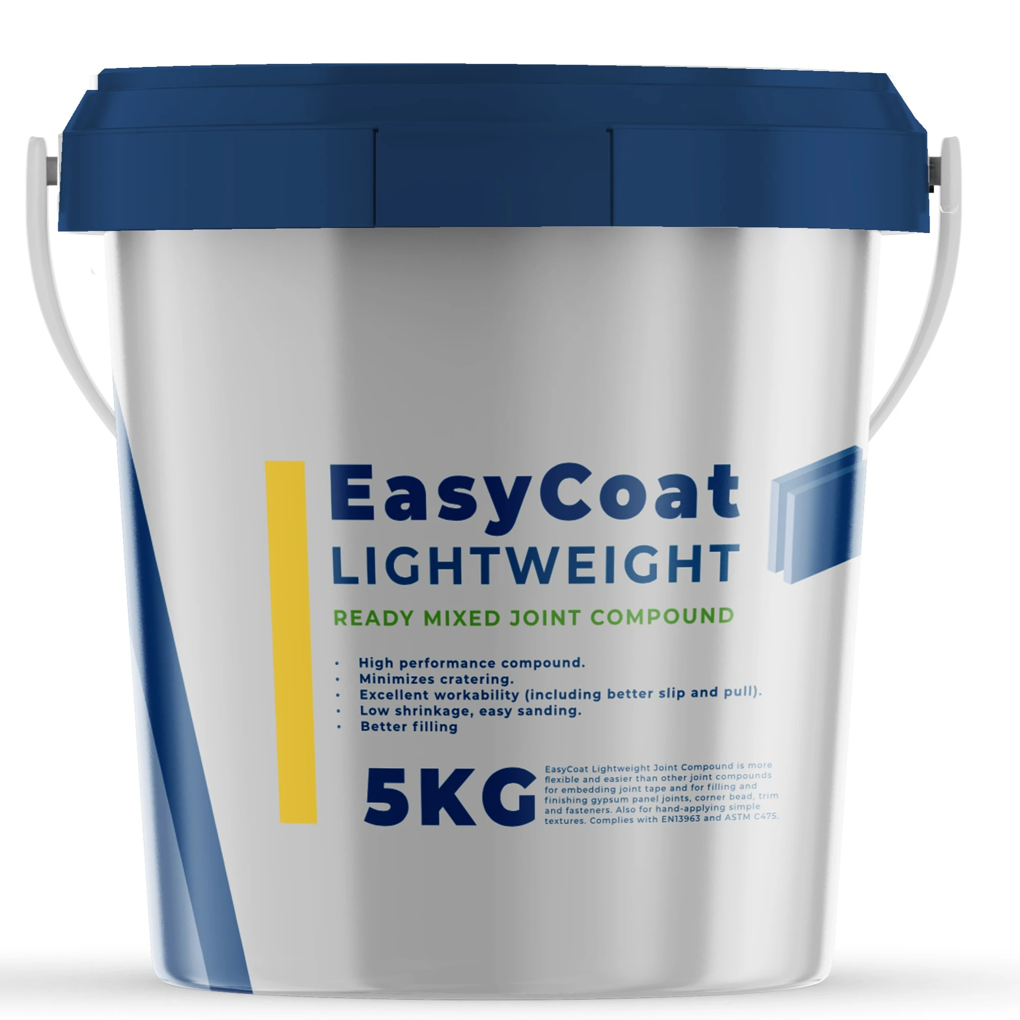 EasyCoat Lightweight 5kg Readymix Jointing Compound Filling And Finishing Coats For Drywall