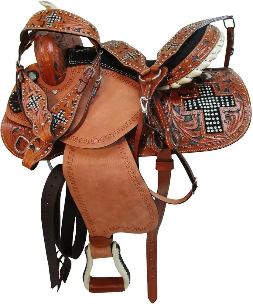 Western Riding Horse Saddle Dressage Saddles for Horses Leather Manufacturing In India