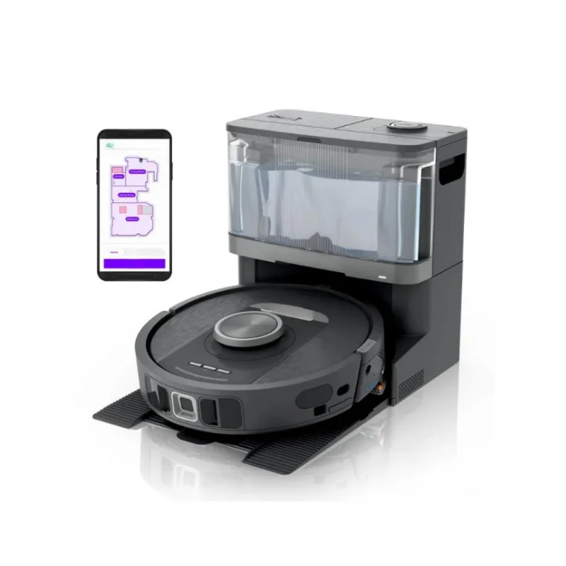 NEW Shark PowerDetect 2-in-1 Robot Vacuum and Mop Ideal for Pet Hair Removal with NeverTouch Base