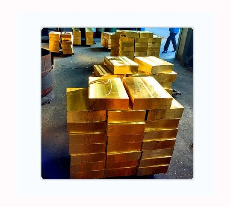 Wholesale High High Quality Alloy Ingots Prices Brass Ingot Copper