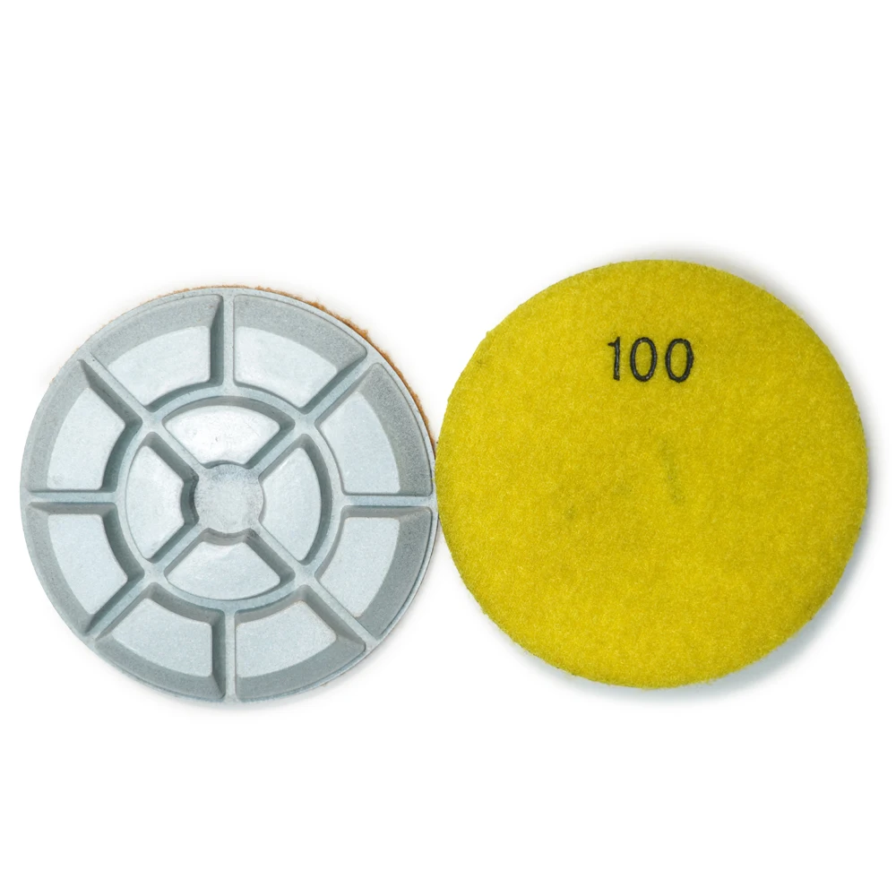 D115MM сухие влажные Алмазные полировальные колодки диск