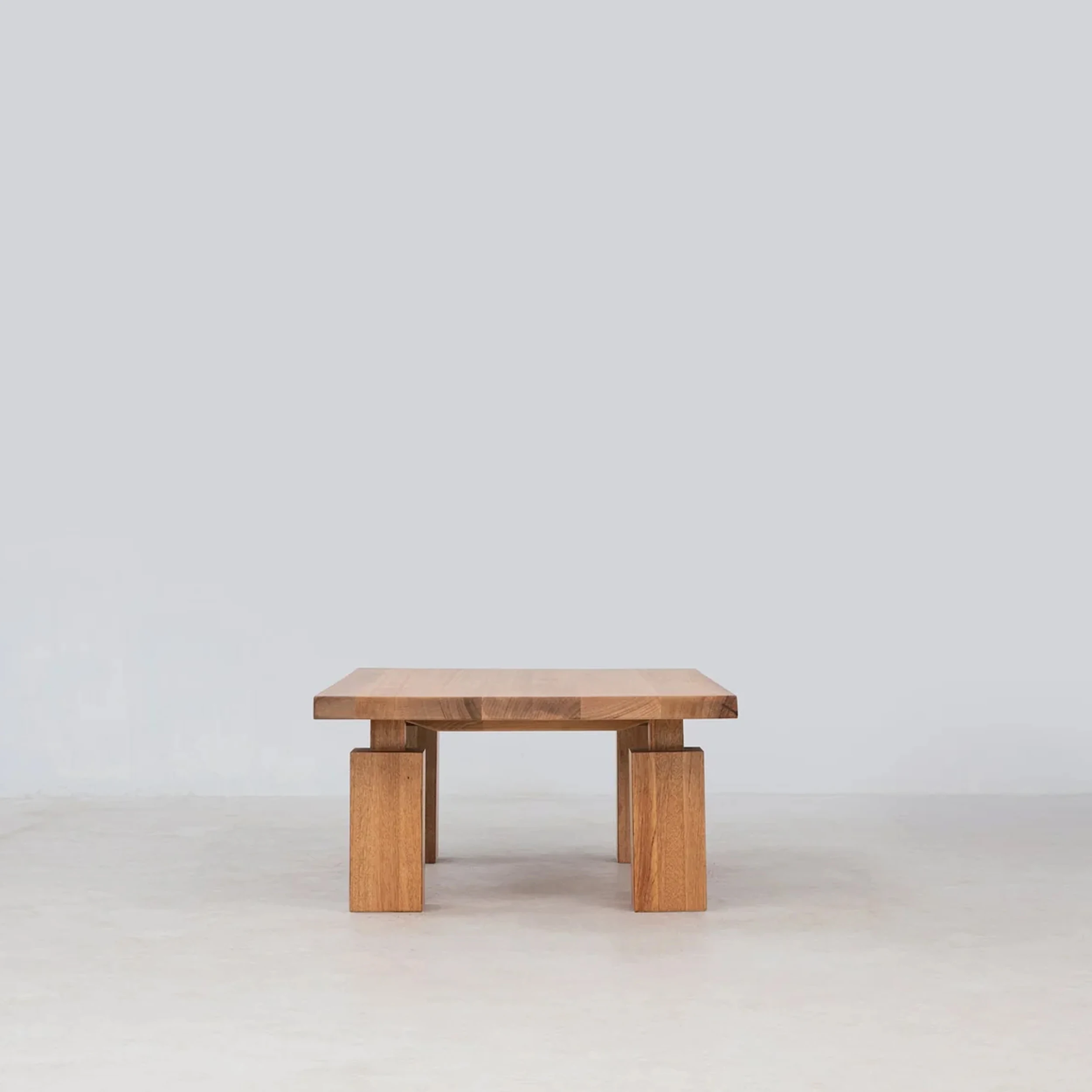 New Models Rectangular Natural Teak Wood Coffee Table - Dio