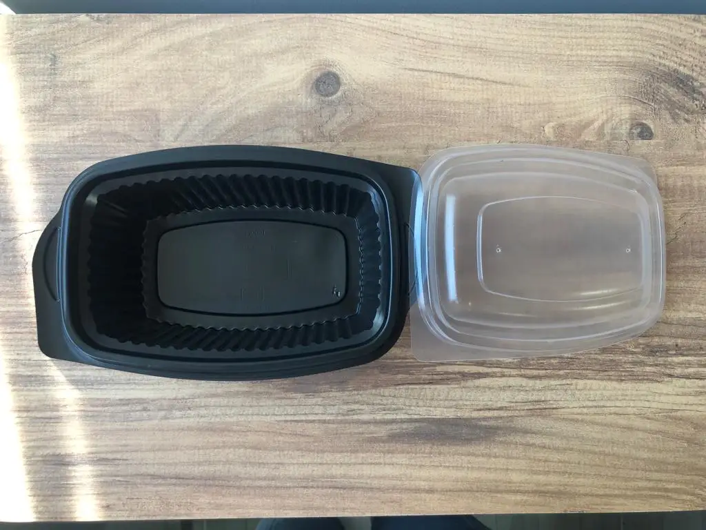 High Quality Hot Sale Strong Disposable 1000cc Catering Meal Take Away Microwavable PP Plastic Food Storage Containers with Lid