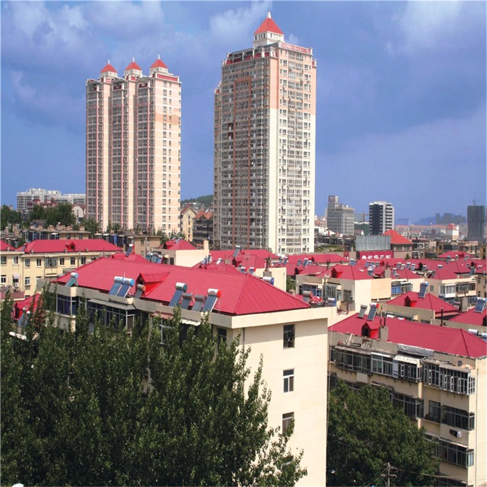 Waterproof plastic pvc roofing sheet corrugated heat insulated asa synthetic resin roof tile roofing shingles