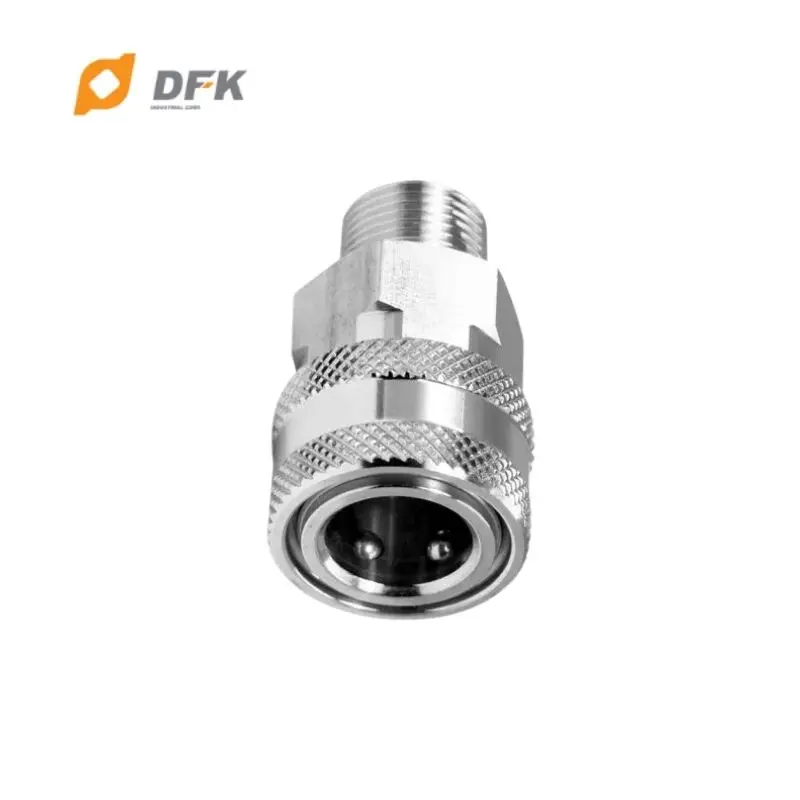 Прямой сквозной быстроразъемный соединитель Штекерный разъем