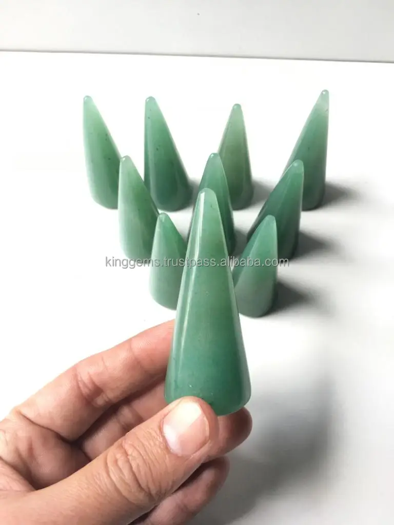 Оптовая продажа Лидер продаж на amazon кольцо с зеленым авантюрином держатель для медитации лечения и домашнего декора товары от kinggems