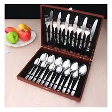 stainless Steel Dinner Set steel luxury dinner fork wedding cutlery set