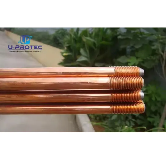 Factory Direct Latest Model GI (Galvanized Iron) Earthing Electrodes 76mm Diameter Earth rods grounding rods