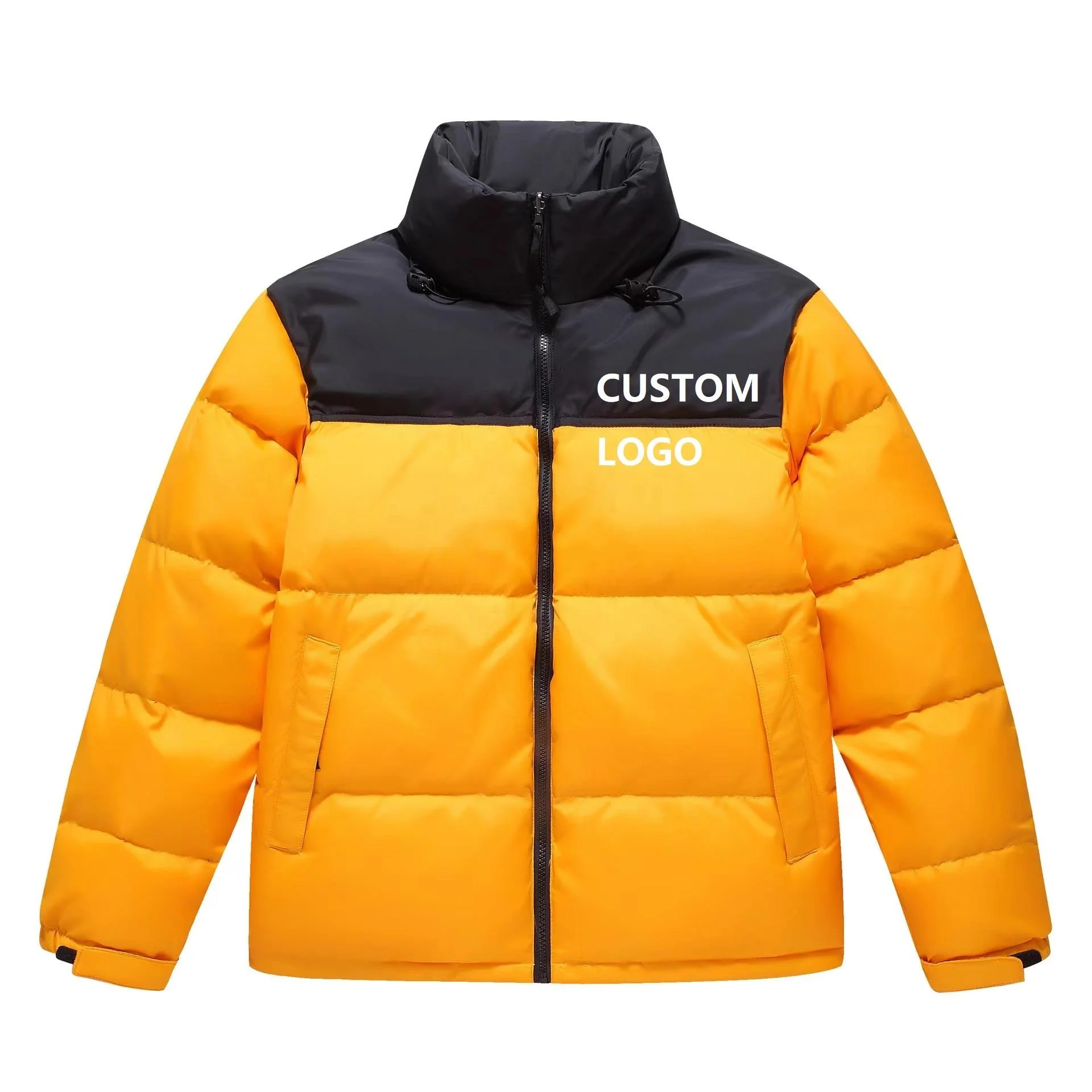 Real North Custom Puffer Down Jacket Women's Face Down Jacket Breathable Men's Jackets with All Colors Available 