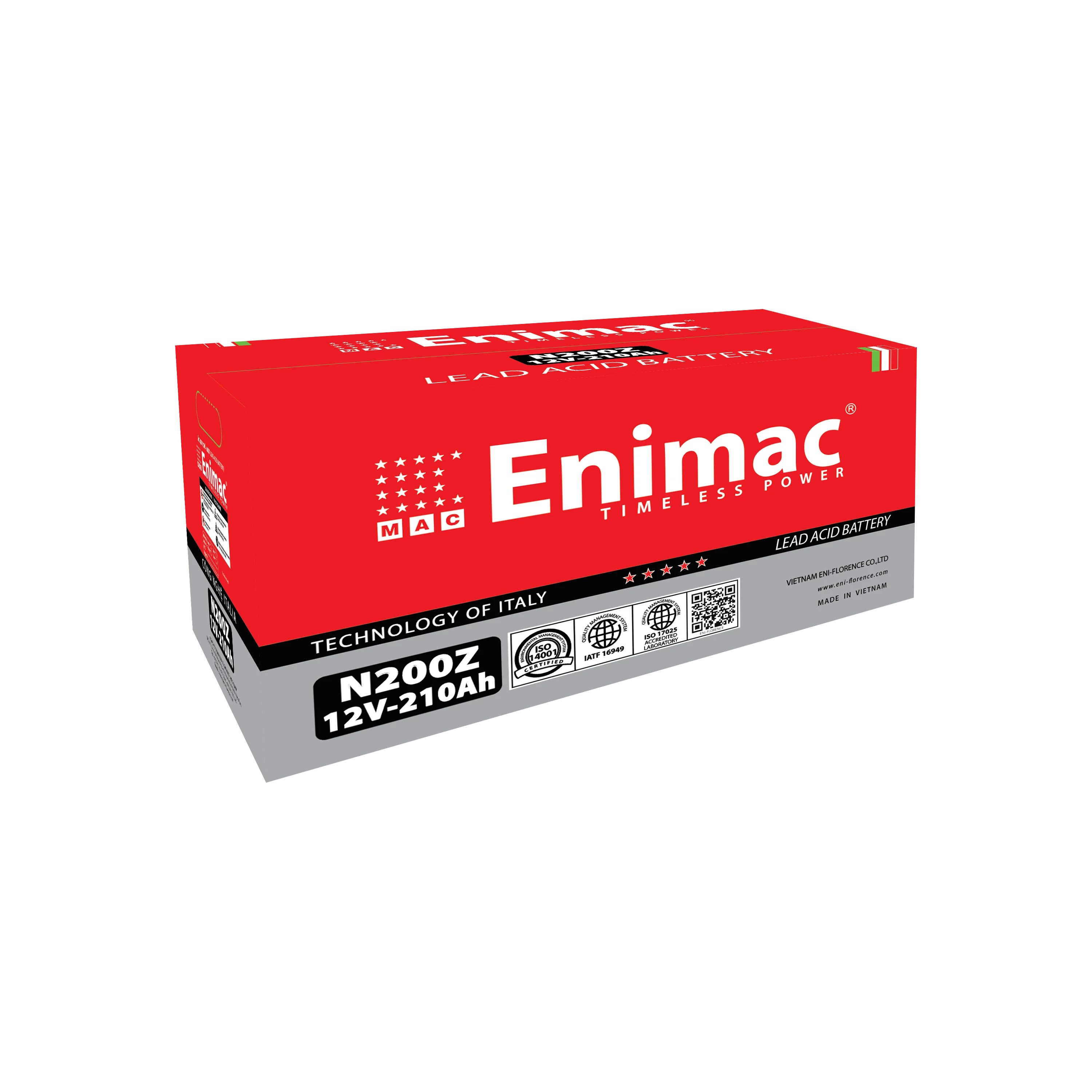 HOT SALE DRIED BATTERY N200Z 210AH  Battery For Car and Truck VIETNAMESE WHOLESALE high quality