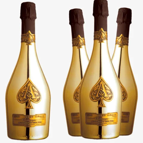 Лучшее качество шампанское брют Арманд де бриньяк с подарочной коробкой-Самые