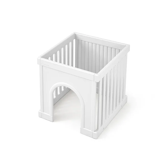 Takemehom Expandable Petdoor pet room Single blind dog gate fence panel kennel cage house playpen safety plastic indoor