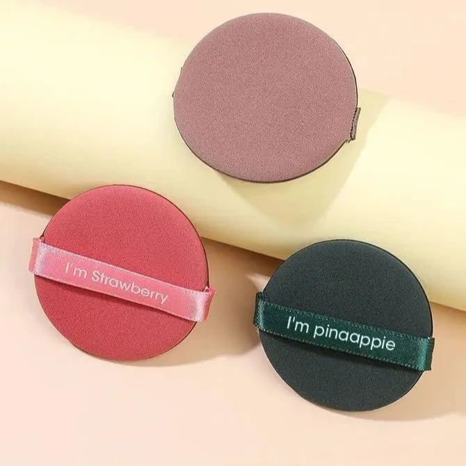 Makeup Powder Puff Triangle Puffs for Loose Powder Soft Wet Dry Cosmetic Foundation Powder Puff