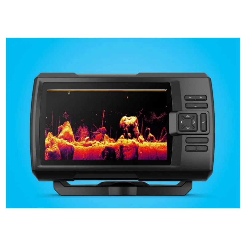 HOT DEAL Fish finder 7-Inch Display with Enhanced Sonar Transducer and Color Palettes for Optimal Scanning
