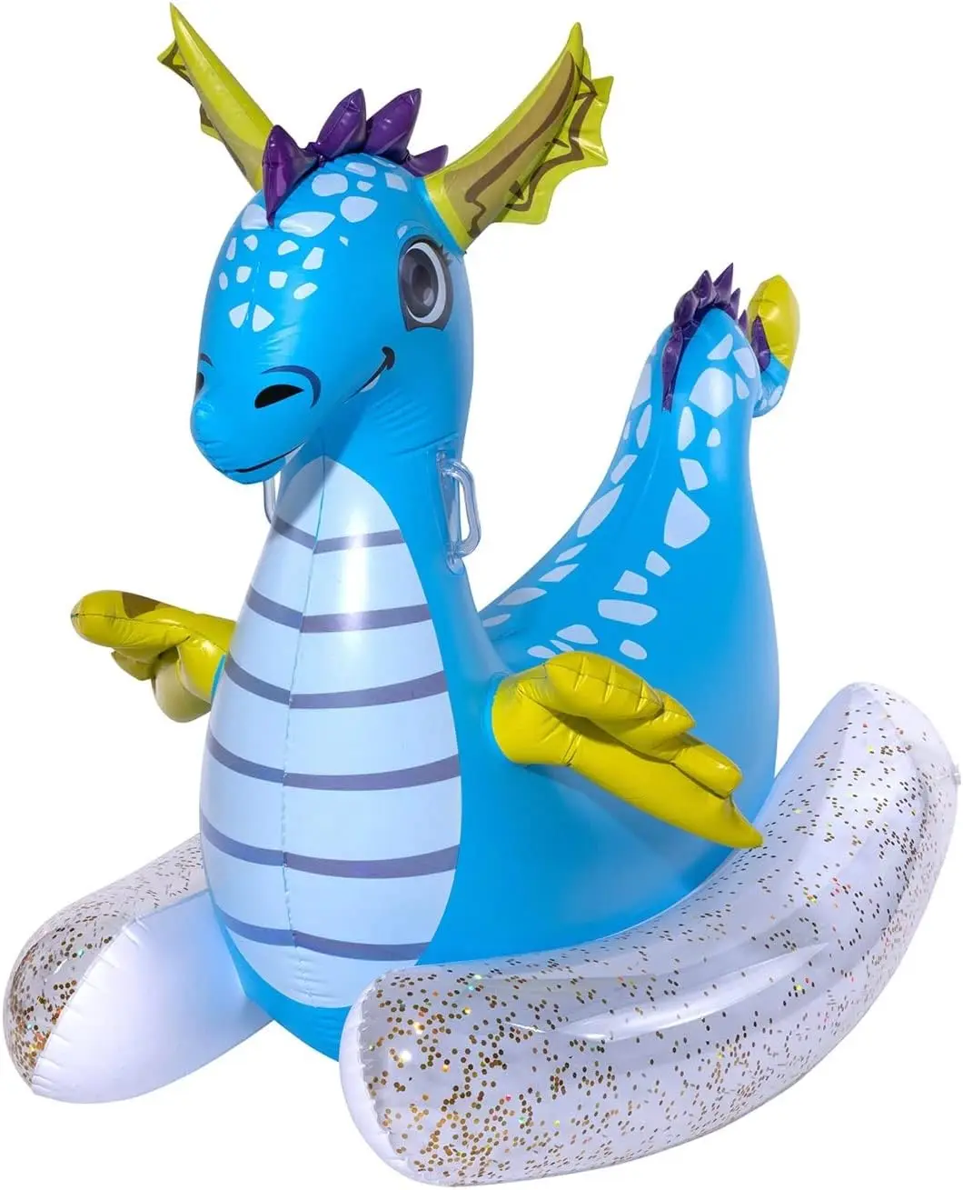 Inflatable Dragon Ride on Inflatable Float Pool