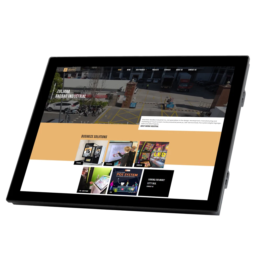 Промышленный панельный ПК RK3288 RK3399, 15 дюймов, промышленный ПК, все в одном, компьютер для коммерческого использования