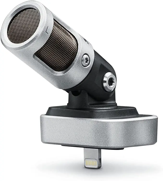 Shure MV88 Portable iOS Microphone for iPhone/iPad/iPod via Lightning Connector, Professional-Quality SoundDigital Stereo Cond