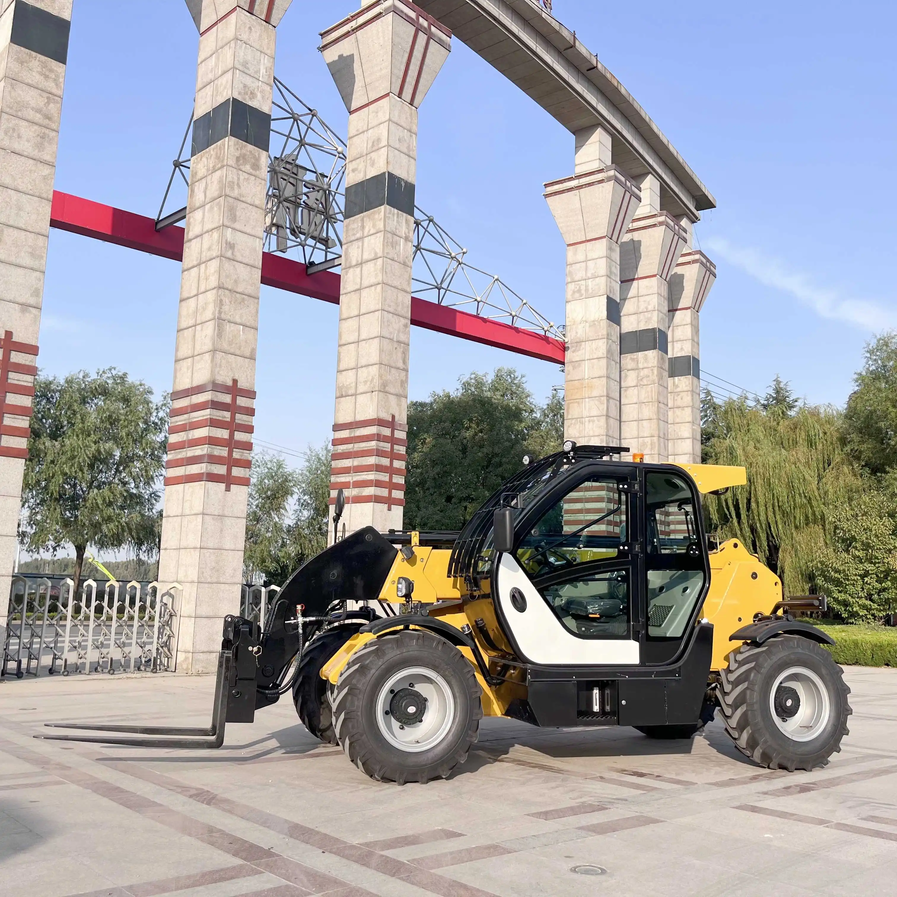 Compact telehandler 3ton small mini telescopic telehandler forklift with epa engine ce high quality low price
