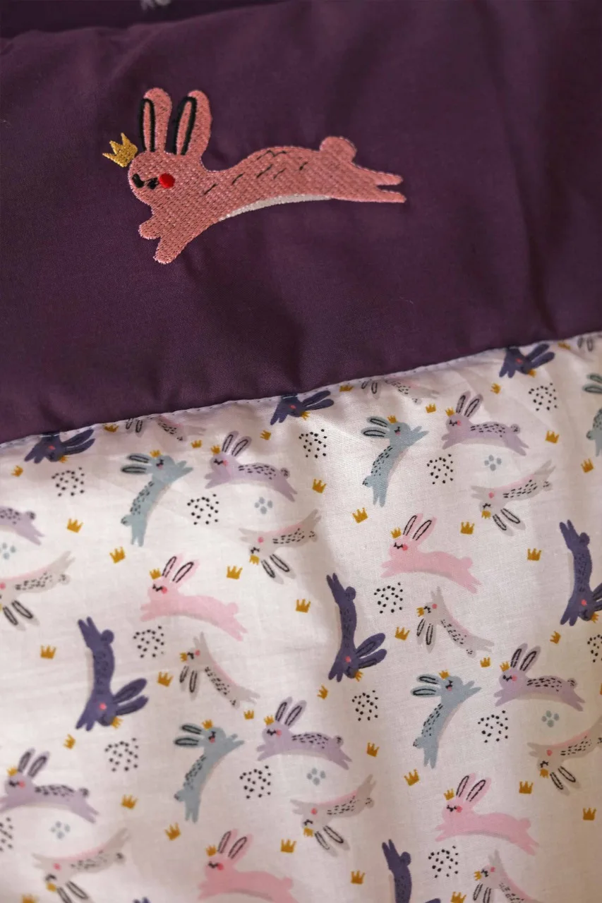 Well Designed Kids Furniture Set cribs Plum Bunnies Baby Cot Set Wood Furniture Children Baby Cot Bed Crib Bedding Set