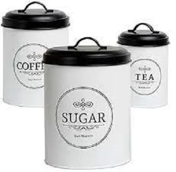 Kitchen Canister set storage jar hammered airtight Food Storage Container kitchen & tabletop Storage Jar Container Canister