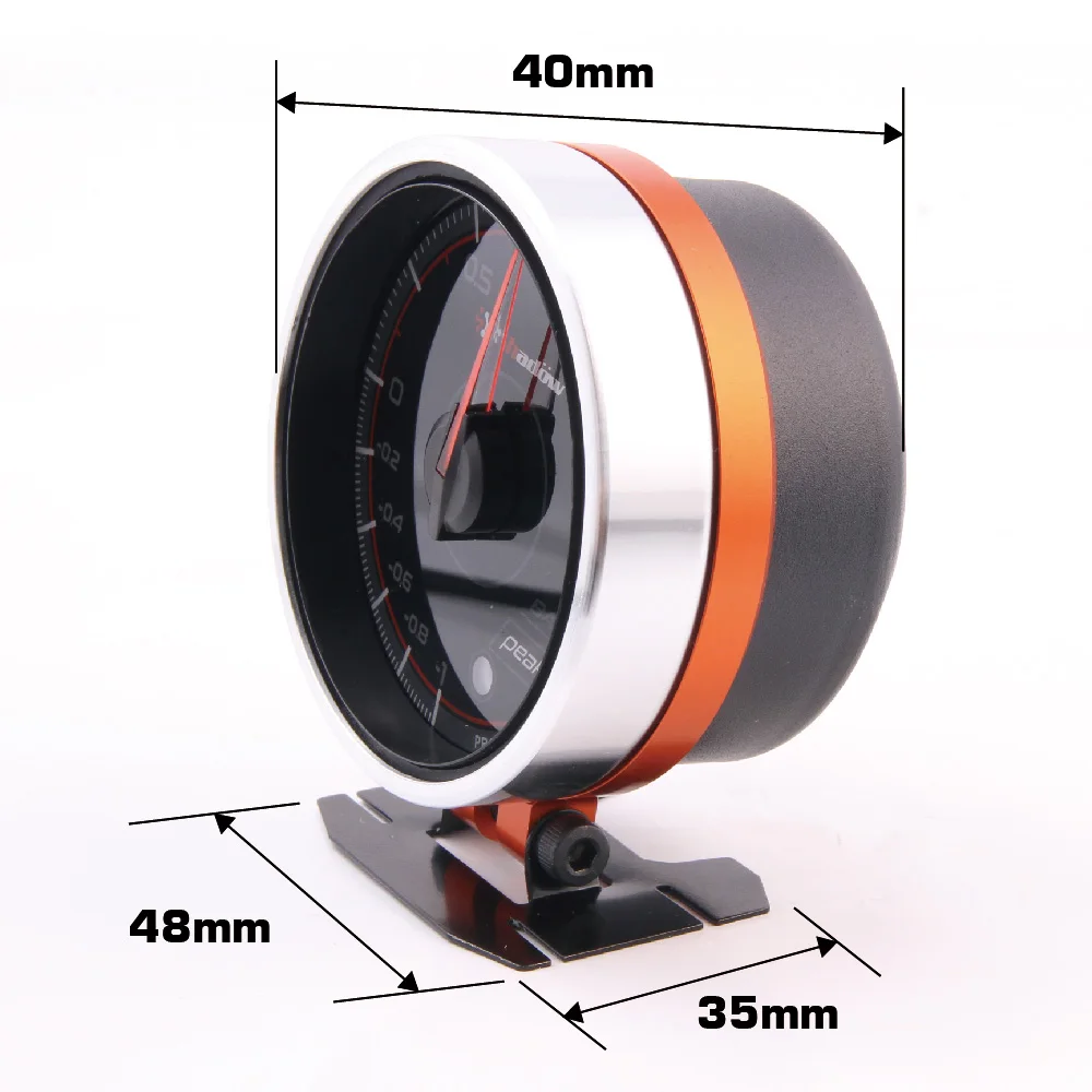 Well-designed Shadow Engine temperature gauge 2.5 inch 60mm and Clear Face in Celsius Digital Water Temp Gauge