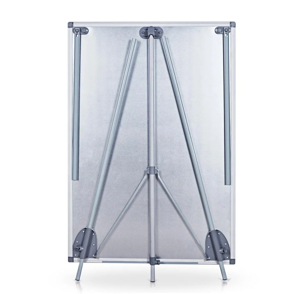Portable foldable tripod flipchart board height adjustable mobile magnetic flipchart presentation easel for office classroom