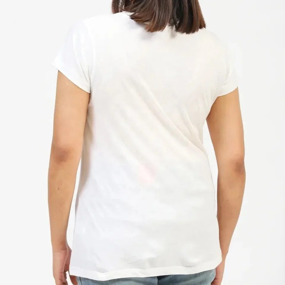 Wholesale High Quality Custom Logo 100% Spandex Cotton Women Clothing Solid Color Plain T-Shirt For Women Wholesale Price