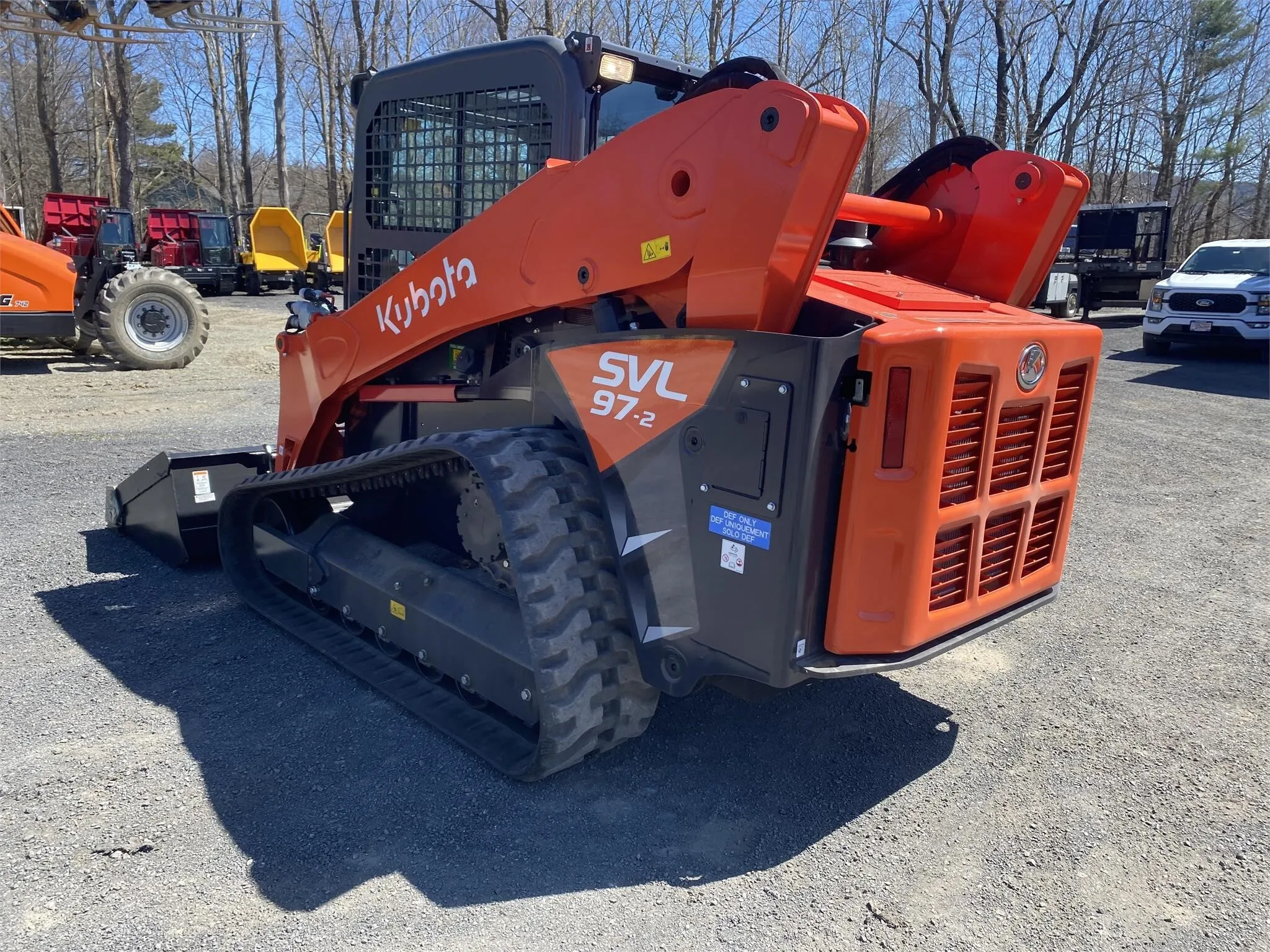 Высококачественный новый гусеничный погрузчик KUBOTA SVL97-2 с двигателем EPA на рынок США