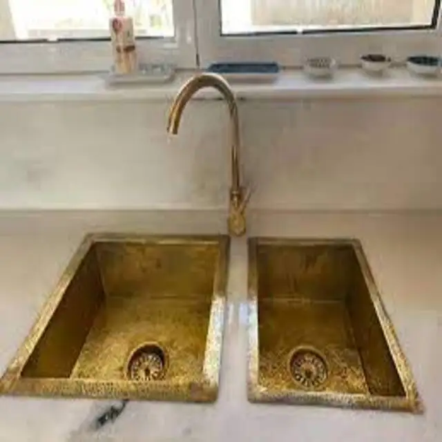 buy solid copper hammered kitchen sink