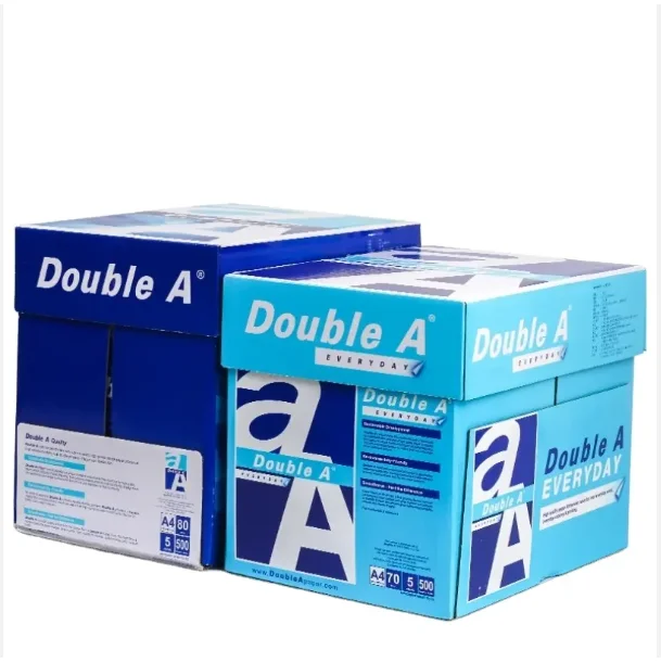 Manufacturers wholesale Wood Pulp Printing Paper white A4 size 500 sheets double A 70 80 gsm copy a4 paper