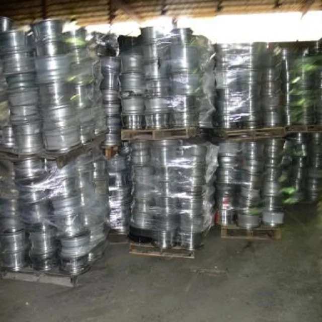 Aluminum wheel scrap