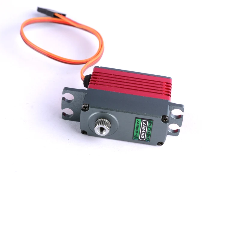 K-Power DHV817 32g титановый сервопривод 3 кг цифровой для радиоуправляемого самолета робота 1/12 Радиоуправляемый автомобиль Лодка радиоуправляемая модель