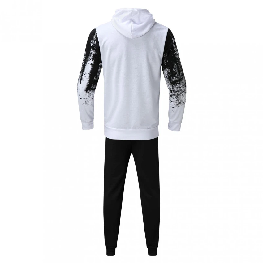 Custom Track Suit Men Clothes Warm Up Track Suit Polyester Cotton Customized In Wholesale Price Logo Design Men 2024 Track Suit