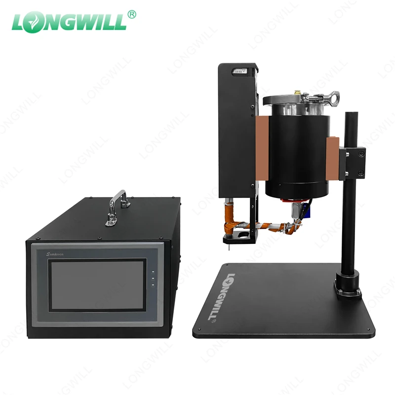 Semi Auto Liquid Filling Machine For Oil Prefilled Syringe Filler High Precision Thick Oil Filling Machine With Padel Output